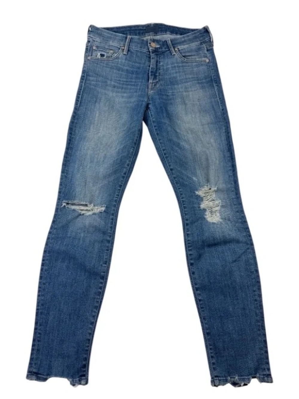 Mother The Looker Ankle Chew Mums The Word Skinny Jeans 26